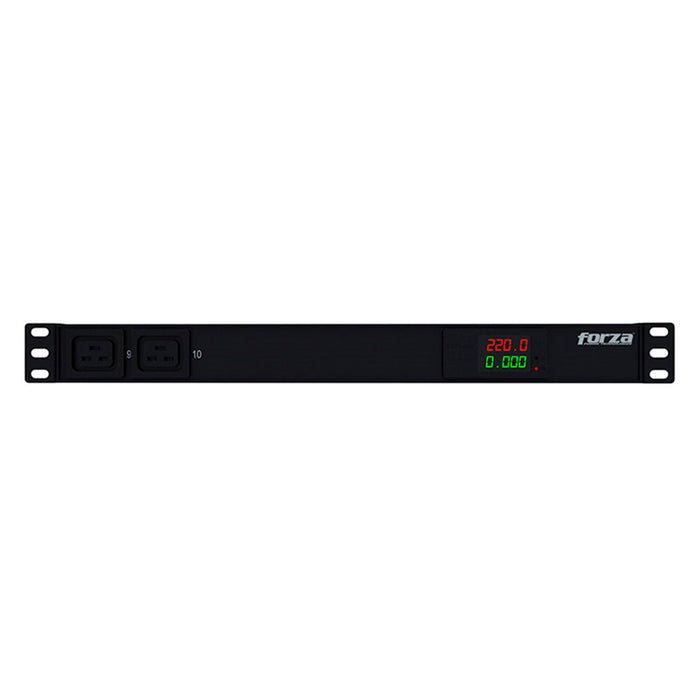 FORZA - POWER DISTRIBUTION UNIT - RACK - MOUNTABLE - AC 200/240 V - 10 TOMAS DE CORRIENTE FPD-1012M1U - SMART BUSINESS
