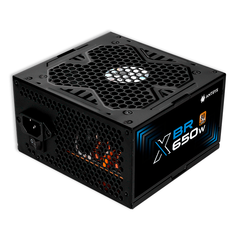 FUENTE ANTRYX 650W XBR - 650 WHITE, 80PLUS BRONZE  (FP650) FP650 - SMART BUSINESS