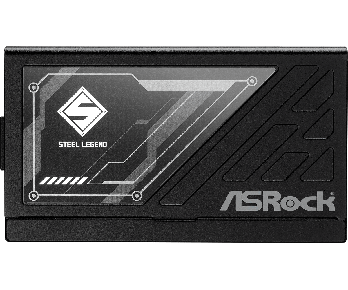 FUENTE ASROCK STEEL LEGEND SL 850G 850 W ATX 3.1 | 80 PLUS GOLD, PCIE 5.1, PLATINUM ACOUSTIC SL-850G - SMART BUSINESS