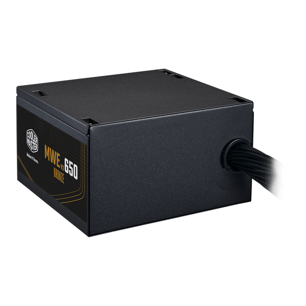 FUENTE COOLER MASTER MWE 650W V3 80 PLUS BRONZE BLACK - POTENTE Y EFICIENTE PARA TUS NECESIDADES DE ENERGÍA PC MPE-6501-ACAAW-3BUS - SMART BUSINESS