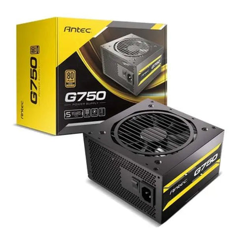 FUENTE DE ALIMENTACIÓN ANTEC ATOM G750 750 W 80+ GOLD – POTENTE, EFICIENTE Y COMPACTA PARA GAMING Y CREACIÓN DE CONTENIDO 0-761345-20045-5 - SMART BUSINESS