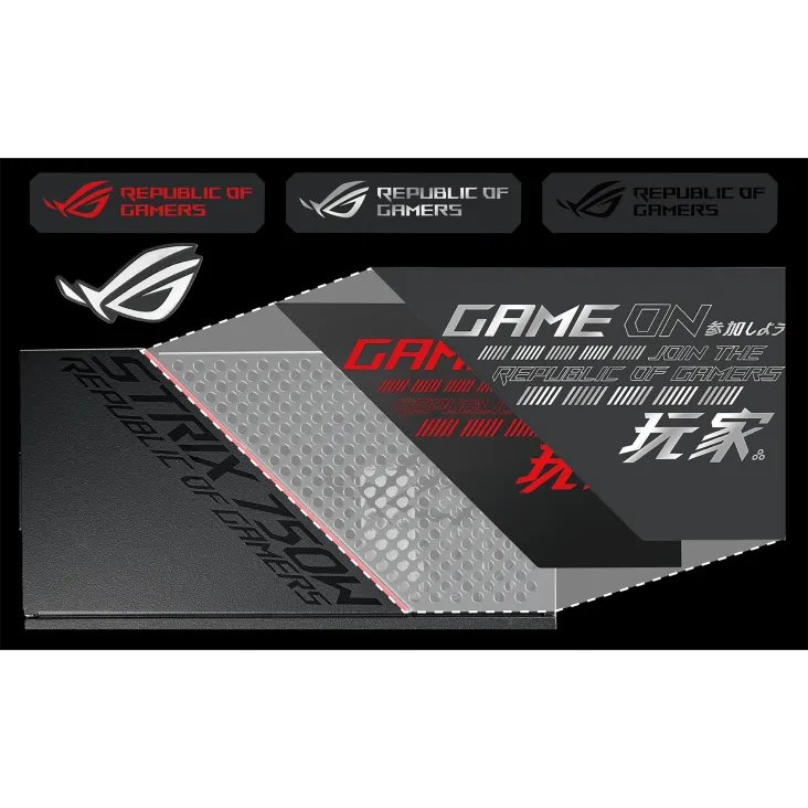 Fuente de Alimentación Asus Rog Strix 750W Gold ROG-STRIX-750G - SMART BUSINESS