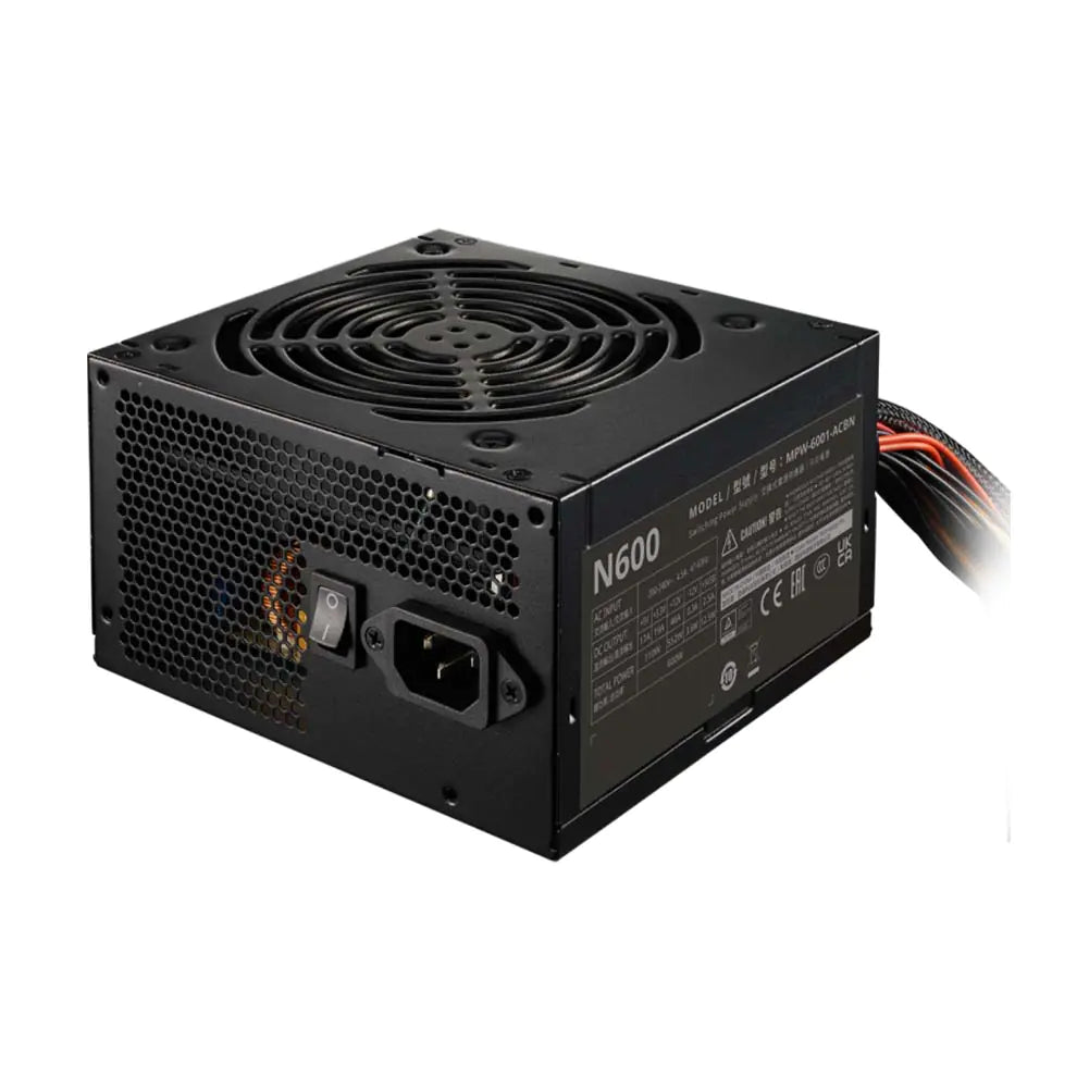 FUENTE DE ALIMENTACIÓN COOLER MASTER ELITE NEX N600 230V CON CABLE A/US MPW - 6001 - ACBN - BPH MPW-6001-ACBN-BPH - SMART BUSINESS