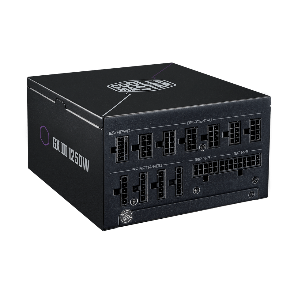 FUENTE DE ALIMENTACIÓN COOLER MASTER GX3 1250W GOLD FM ATX 3.0 CON CABLE A/US MPX-C503-AFAG-BUS - SMART BUSINESS