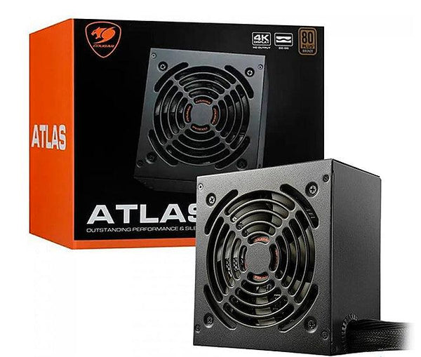 Fuente de Alimentación COUGAR Atlas 650W - Eficiencia 80+ Bronze - Ventilador Silencioso - Entrada 120/230V AC - Salida 12V DC - SMART BUSINESS