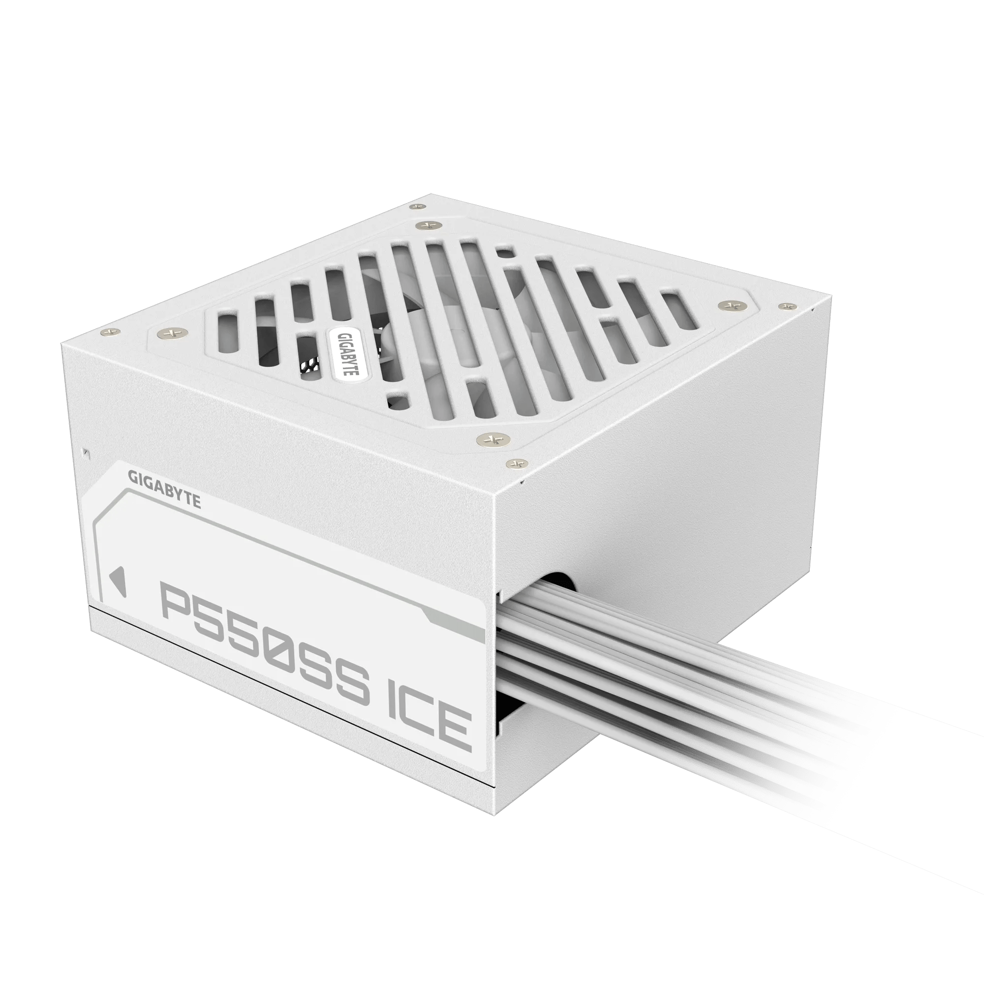 FUENTE DE ALIMENTACIÓN GIGABYTE ATX P550SS ICE 550W, 80 PLUS SILVER, EFICIENCIA ENERGÉTICA Y DISEÑO COMPACTO GP-P550SS ICE - SMART BUSINESS