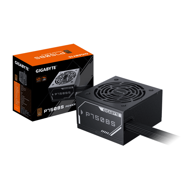 FUENTE DE ALIMENTACIÓN GIGABYTE GP - P750BS 750W ATX CERTIFICACIÓN 80 PLUS BRONZE TENSIÓN 100V - 240V GP-P750BS - SMART BUSINESS
