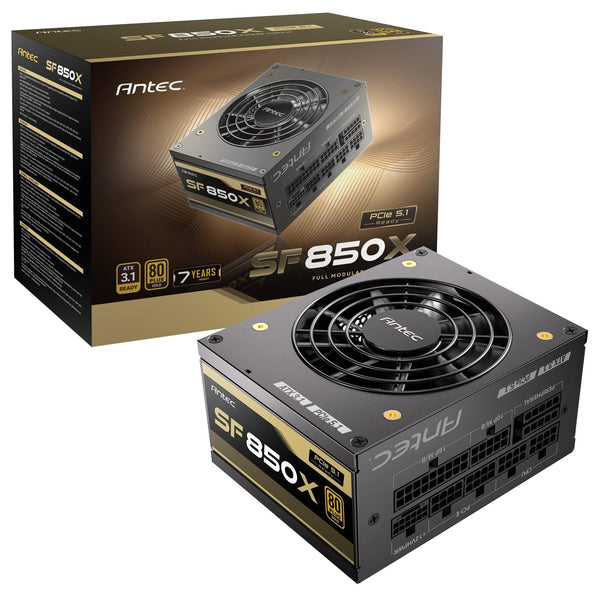 FUENTE DE PODER ANTEC 850 W 80 PLUS GOLD – MODULAR, COMPACTO SFX, IDEAL GAMING Y PCS DE ALTO RENDIMIENTO 0-761345-20026-4 - SMART BUSINESS