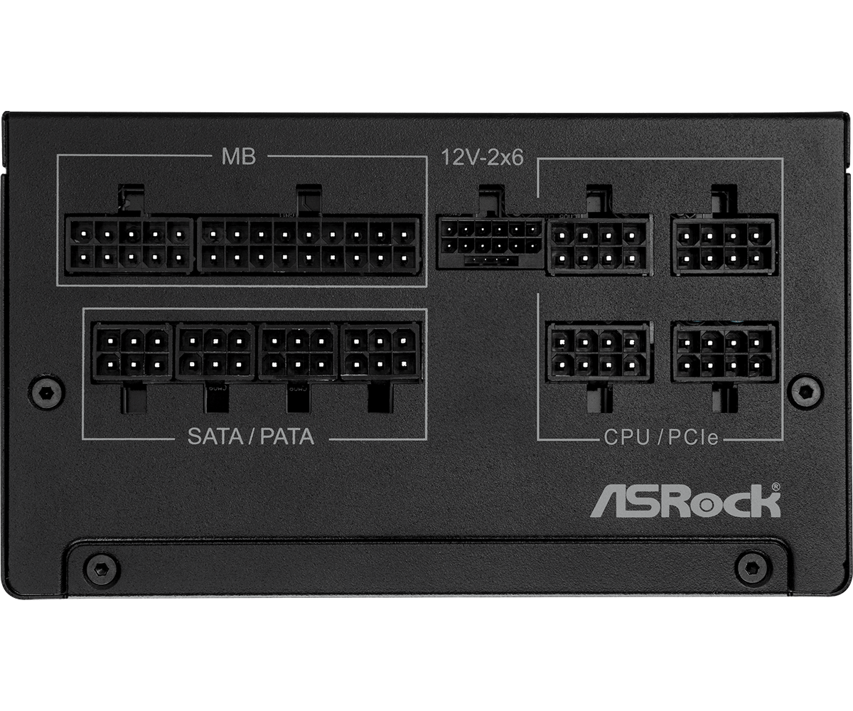 FUENTE DE PODER ASROCK CHALLENGER 750W (CL - 750G) NO MODULAR, ATX 80 PLUS GOLD, NEGRO SL-750G - SMART BUSINESS