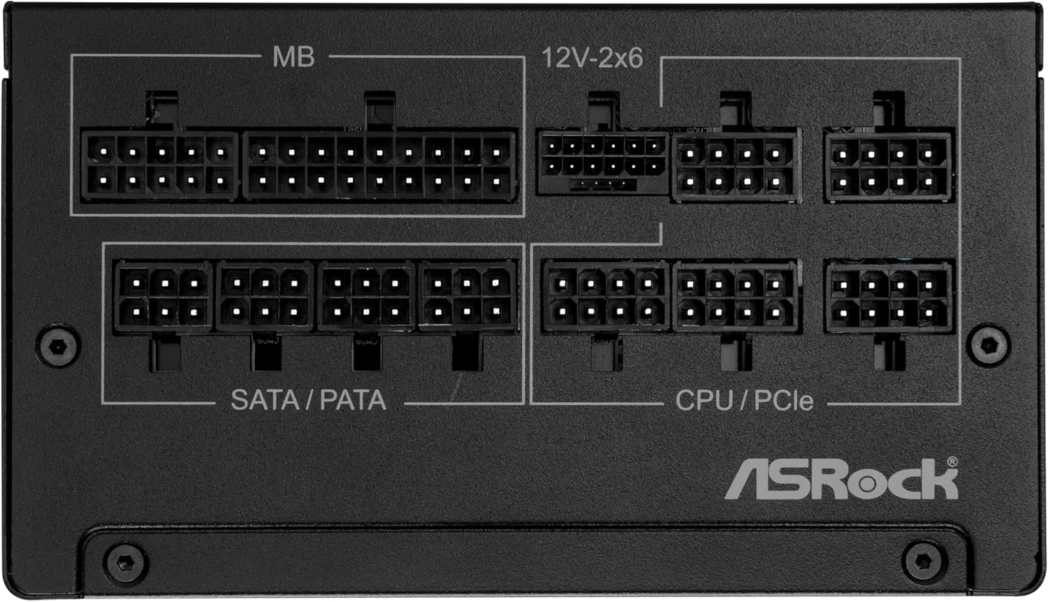 FUENTE DE PODER ASROCK PS AR 1000W 80+G FM SL - 1000G SL-1000G - SMART BUSINESS