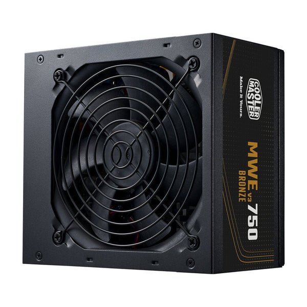FUENTE DE PODER COOLER MASTER MWE BRONZE V3 750W CON CABLE A/US - MODELO MPE - 7501 - ACAAW - 3BUS MPE-7501-ACAAW-3BUS - SMART BUSINESS