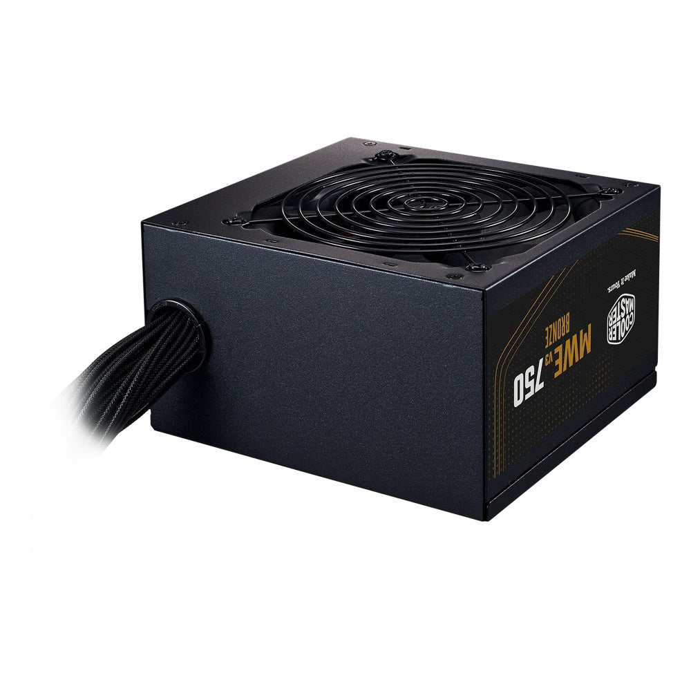 FUENTE DE PODER COOLER MASTER MWE BRONZE V3 750W CON CABLE A/US - MODELO MPE - 7501 - ACAAW - 3BUS MPE-7501-ACAAW-3BUS - SMART BUSINESS