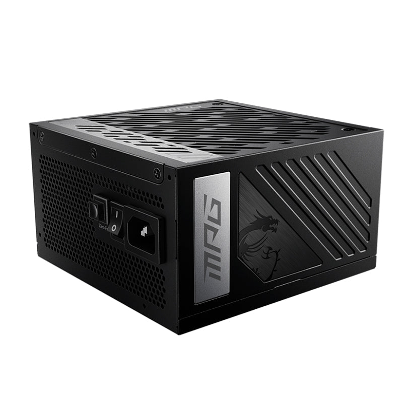 FUENTE DE PODER MSI 850W ATX, GOLD 80 PLUS, MPG A850G PCIE5, MODULAR, COLOR NEGRO (MPG A850G PCIE5) - SMART BUSINESS