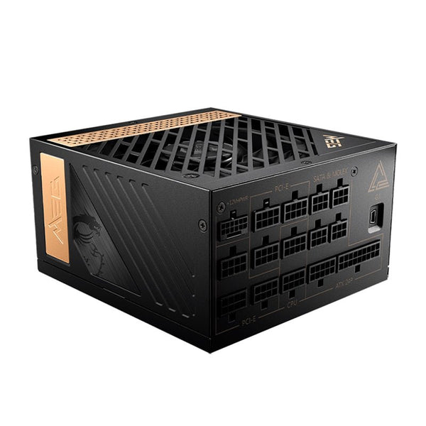 FUENTE DE PODER MSI MEG AI1300P PCIE5, 1300W, 80PP MEG AI1300P PCIE5 - SMART BUSINESS