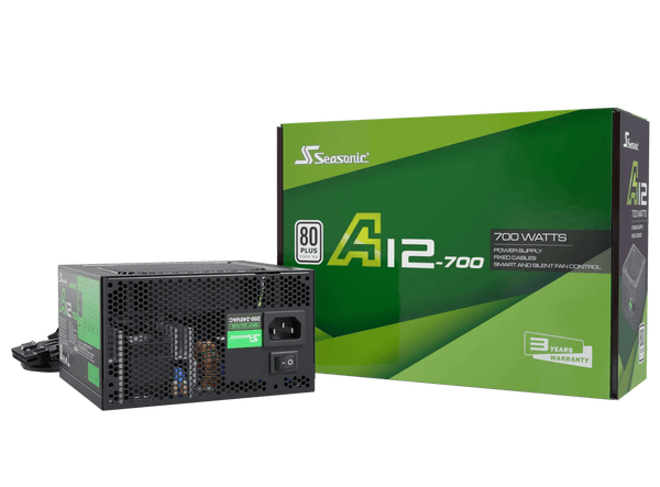 FUENTE SEASONIC A12 500W 80PLUS WHITE (SSR - 500RA) SSR-500RA - SMART BUSINESS