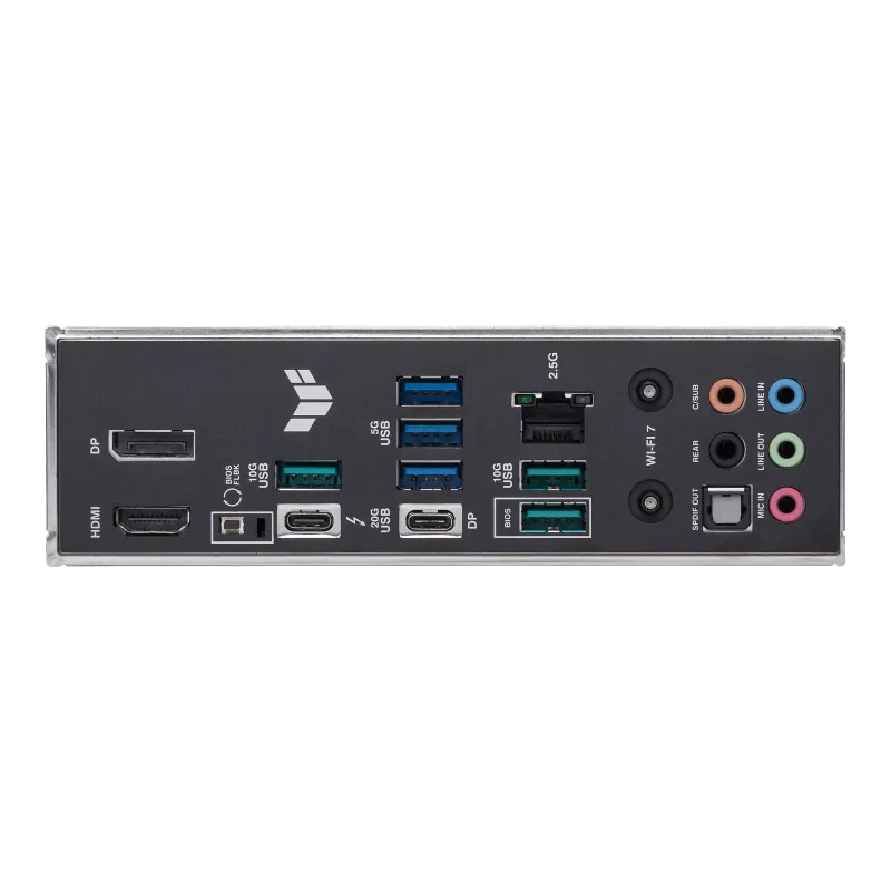 ASUS TUF GAMING Z890-PLUS WIFI — PLACA MADRE ATX PARA INTEL CORE ULTRA, DDR5 HASTA 192 GB, PCIE 5.0, WIFI 7, LAN 2.5 GB, MÚLTIPLES RANURAS M.2, RGB AURA SYNC