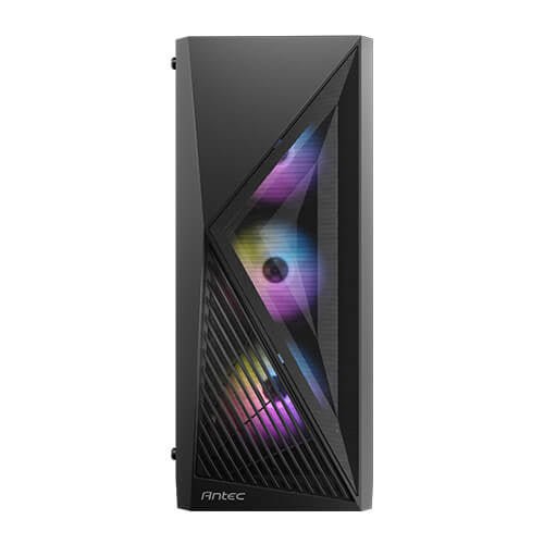 GABINETE ANTEC AX51 CON VENTANA, MIDI - TOWER, ATX/ITX/MICRO - ATX, USB 2.0/3.0, SIN FUENTE, 3 VENTILADORES INSTALADOS ARGB, NEGRO 0-761345-10061-8 - SMART BUSINESS