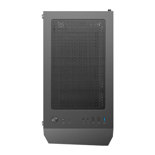GABINETE ANTEC AX51 CON VENTANA, MIDI - TOWER, ATX/ITX/MICRO - ATX, USB 2.0/3.0, SIN FUENTE, 3 VENTILADORES INSTALADOS ARGB, NEGRO 0-761345-10061-8 - SMART BUSINESS
