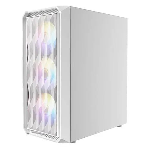 Gabinete Antec Nx292 Con Ventana, Midi-Tower, Atx/E-Atx/Itx/Micro-Atx, Usb 2.0/3.0, Sin Fuente, 4 Ventiladores Instalados (3X Rgb), Blanco - SMART BUSINESS