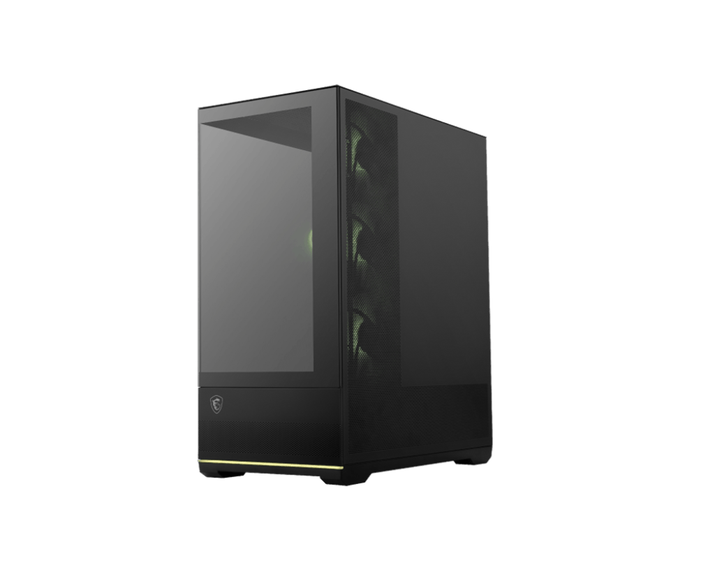 GABINETE ATX GAMING MSI MAG PANO 110R PZ NEGRO CON PANEL DE VIDRIO TEMPLADO Y ILUMINACIÓN RGB MAG PANO 110R PZ - SMART BUSINESS