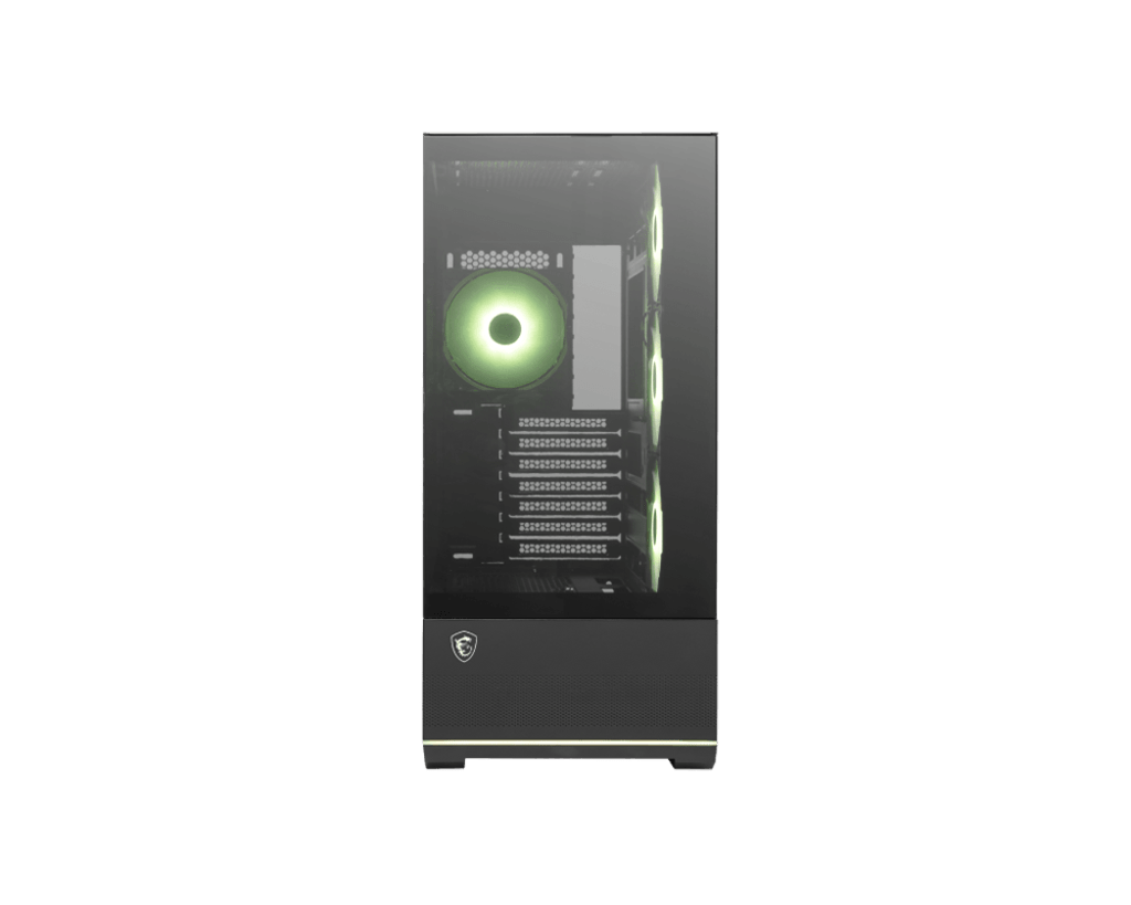 GABINETE ATX GAMING MSI MAG PANO 110R PZ NEGRO CON PANEL DE VIDRIO TEMPLADO Y ILUMINACIÓN RGB MAG PANO 110R PZ - SMART BUSINESS