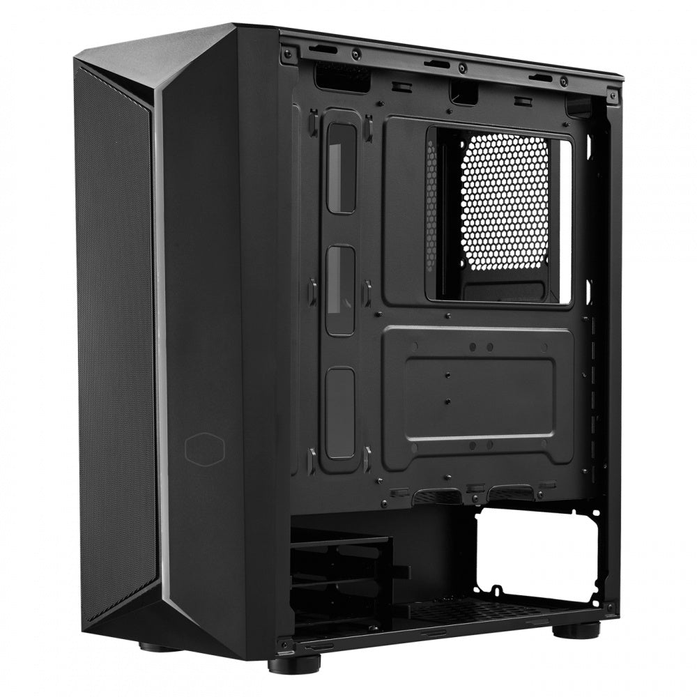 GABINETE COOLER MASTER CMP 510 CON VENTANA, MIDI TOWER, ATX/MICRO ATX/MINI - ITX, USB 2.0, SIN FUENTE, 3 VENTILADORES ARGB INSTALADOS, NEGRO CP510-KGNN-S00 - SMART BUSINESS