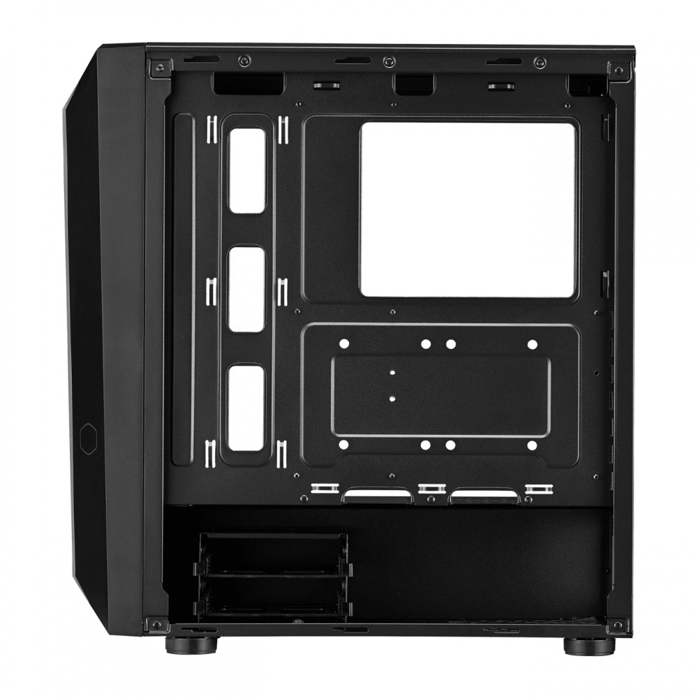 GABINETE COOLER MASTER CMP 510 CON VENTANA, MIDI TOWER, ATX/MICRO ATX/MINI - ITX, USB 2.0, SIN FUENTE, 3 VENTILADORES ARGB INSTALADOS, NEGRO CP510-KGNN-S00 - SMART BUSINESS