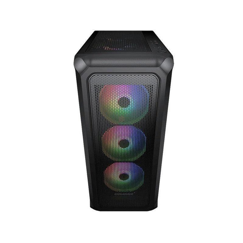 Gabinete Cougar Archon 2 Mesh Rgb Con Ventana, Midi-Tower, Atx/Micro Atx/Mini-Itx, Usb 2.0/3.0, Sin Fuente, 3 Ventiladores Argb Instalados, Negro - SMART BUSINESS