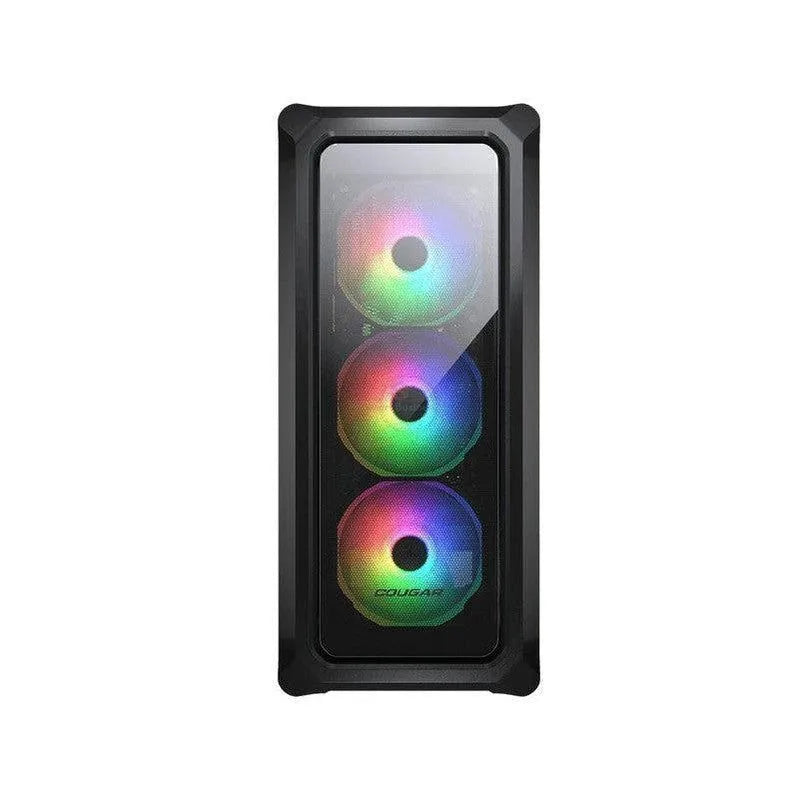 Gabinete Cougar Archon 2 Rgb Con Ventana, Midi-Tower, Mini-Itx/Micro-Atx/Atx, Usb 3.0/2.0, Sin Fuente, 3 Ventiladores Argb Instalados, Negro - SMART BUSINESS