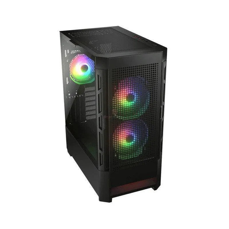 Gabinete Cougar Duoface Rgb Con Ventana, Midi-Tower, Mini-Itx/Micro-Atx/Atx/Ceb, Usb 3.0/2.0, Sin Fuente, 3 Ventiladores Argb Instalados, Negro - SMART BUSINESS