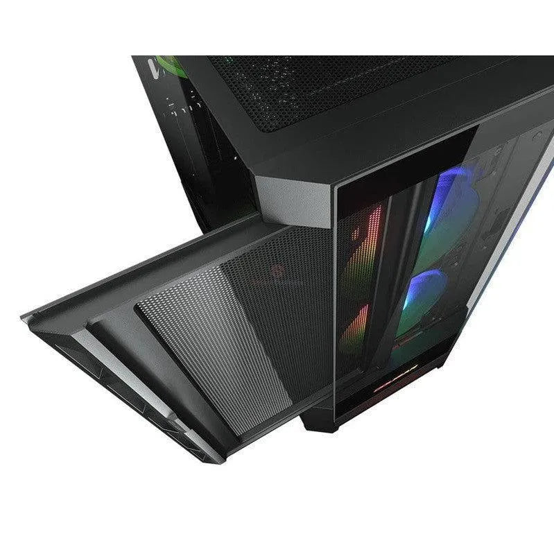 Gabinete Cougar Duoface Rgb Con Ventana, Midi-Tower, Mini-Itx/Micro-Atx/Atx/Ceb, Usb 3.0/2.0, Sin Fuente, 3 Ventiladores Argb Instalados, Negro - SMART BUSINESS