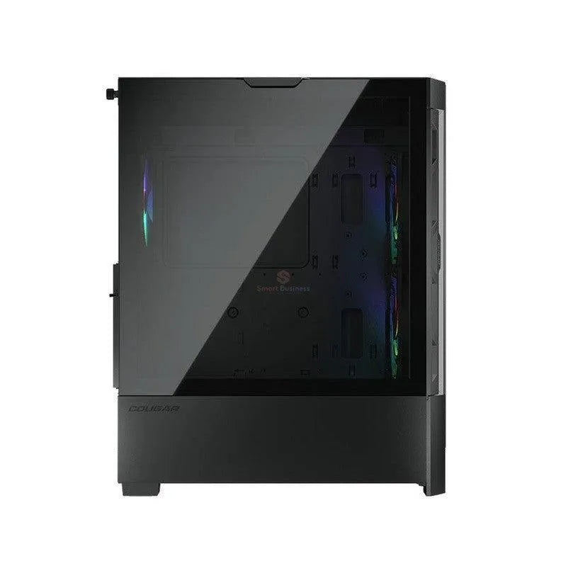 Gabinete Cougar Duoface Rgb Con Ventana, Midi-Tower, Mini-Itx/Micro-Atx/Atx/Ceb, Usb 3.0/2.0, Sin Fuente, 3 Ventiladores Argb Instalados, Negro - SMART BUSINESS