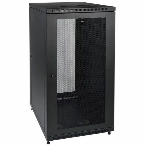 GABINETE DE RED TRIPP LITE BY EATON SMARTACK SR24UB 24U MEDIA ALTURA Y PROFUNDIDAD, CAPACIDAD 453.59KG DINÁMICO/ESTÁTICO SR24UB - SMART BUSINESS