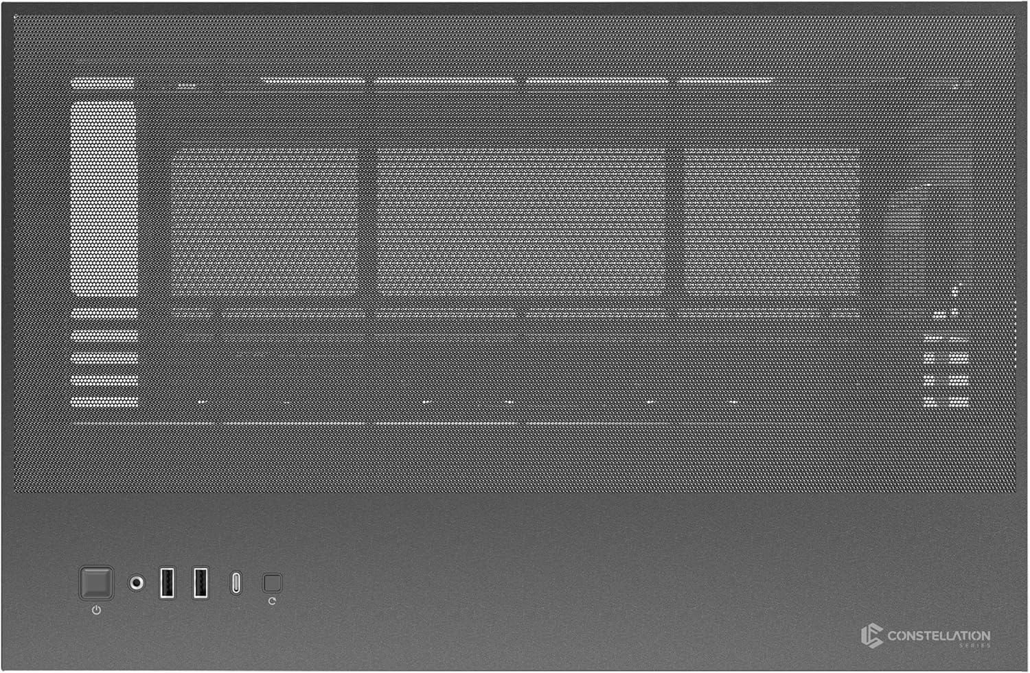 Gabinete Full Tower Antec Constellation C8 Wood – Vidrio Templado, Panel Madera, Negro 0-761345-10079-3 - SMART BUSINESS