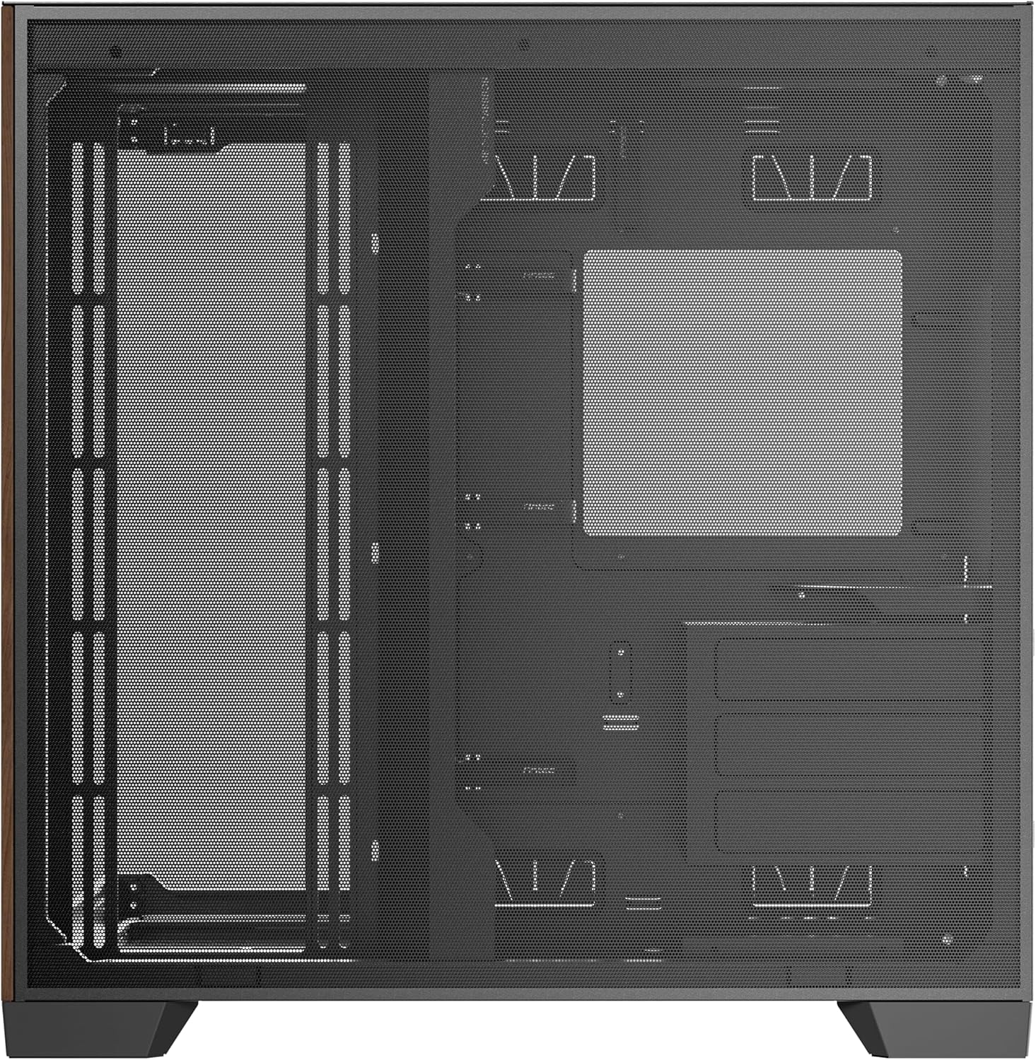 Gabinete Full Tower Antec Constellation C8 Wood – Vidrio Templado, Panel Madera, Negro 0-761345-10079-3 - SMART BUSINESS
