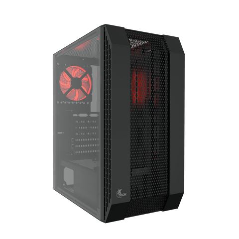 Gabinete Gamer Xtech Deimos Mid Tower ATX/MATX con Ventana Acrílica – Diseño Moderno y Alta Compatibilidad XT-GMR3 - SMART BUSINESS