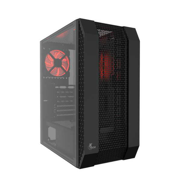 Gabinete Gamer Xtech Deimos Mid Tower ATX/MATX con Ventana Acrílica – Diseño Moderno y Alta Compatibilidad XT-GMR3 - SMART BUSINESS