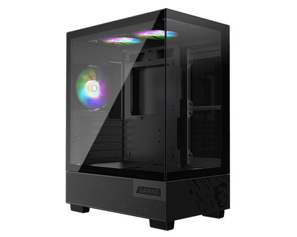 GABINETE MSI MAG PANO M110A – MID - TOWER MATX, 3 VENTILADORES RGB AUTOMÁTICOS, SOPORTE HASTA GPU 330 MM, FILTROS MAGNÉTICOS Y FLUJO DE AIRE OPTIMIZADO MAG PANO M110A - SMART BUSINESS