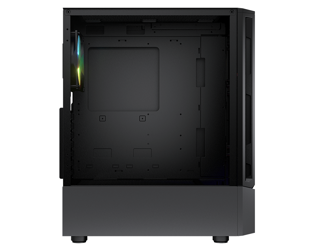 Gabinete para computadora gamer - Mini ATX, Micro ATX, ATX Placa base admitida - Media Torre - Negro - 6 x Ventilador(es) admitido - SMART BUSINESS