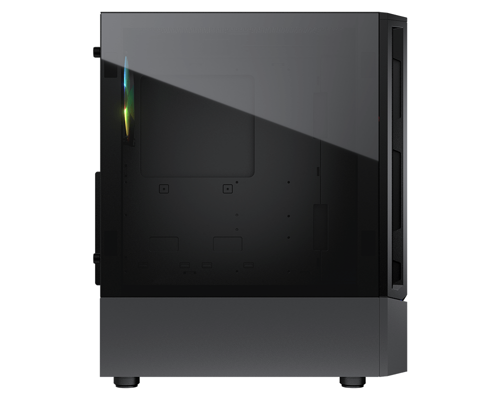 Gabinete para computadora gamer - Mini ATX, Micro ATX, ATX Placa base admitida - Media Torre - Negro - 6 x Ventilador(es) admitido - SMART BUSINESS