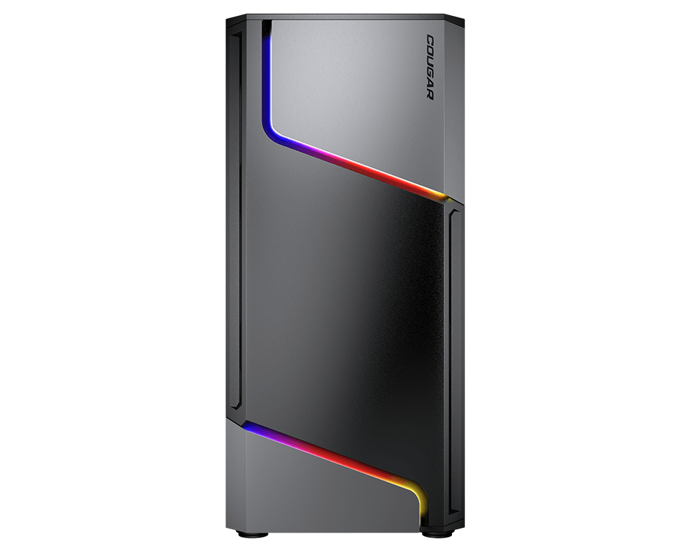 Gabinete para computadora gamer - Mini ATX, Micro ATX, ATX Placa base admitida - Media Torre - Negro - 6 x Ventilador(es) admitido - SMART BUSINESS