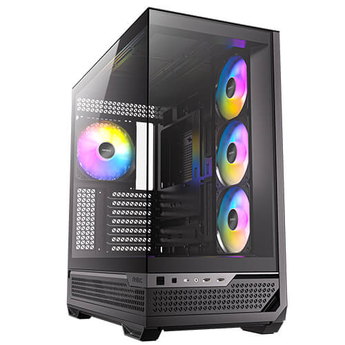 CAJA DE PC ANTEC C7 ARGB CONSTELLATION BLACK SIN FUENTE CON VIDRIO TEMPLADO USB 3.0/USB TYPE-C PARA GAMING Y DISEÑO