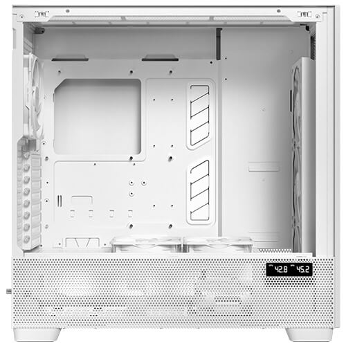 ANTEC FLUX PRO WHITE FULL TOWER E-ATX CON VIDRIO TEMPLADO Y MADERA
