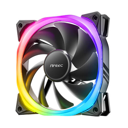 VENTILADOR DE CHASIS ANTEC FUSION 120 ARGB 3+C - ILUMINACIÓN RGB PERSONALIZABLE Y ALTO RENDIMIENTO PARA PC GAMING - 0-761345-57010-7