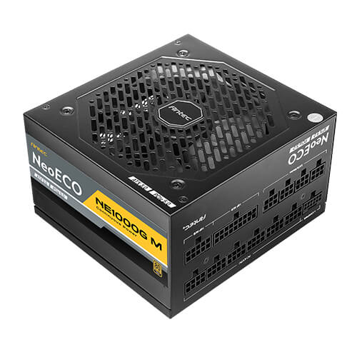FUENTE DE ALIMENTACIÓN ANTEC NEO ECO MODULAR NE1000G M ATX3.0 1000W 20+4 PIN ATX NEGRA PARA PC DE ALTO RENDIMIENTO