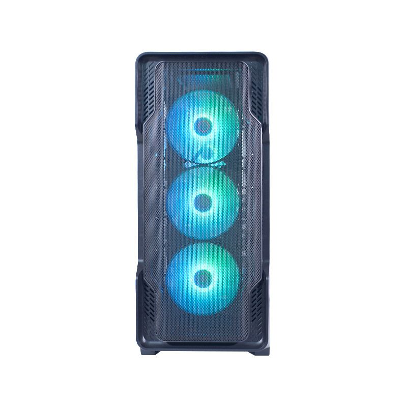 CASE GAMER GAMEMAX SIEGE BK MALLA 4-ARGB SIN FUENTE - SMART BUSINESS