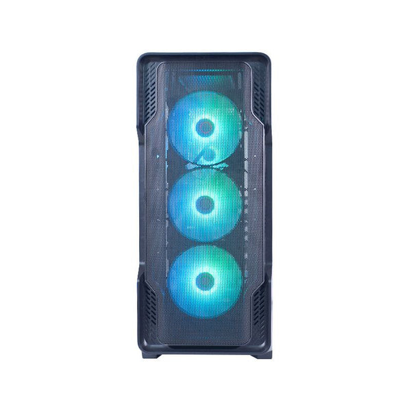 CASE GAMER GAMEMAX SIEGE BK MALLA 4-ARGB SIN FUENTE - SMART BUSINESS