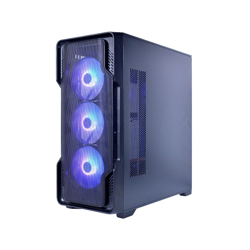 CASE GAMER GAMEMAX SIEGE BK MALLA 4-ARGB SIN FUENTE - SMART BUSINESS