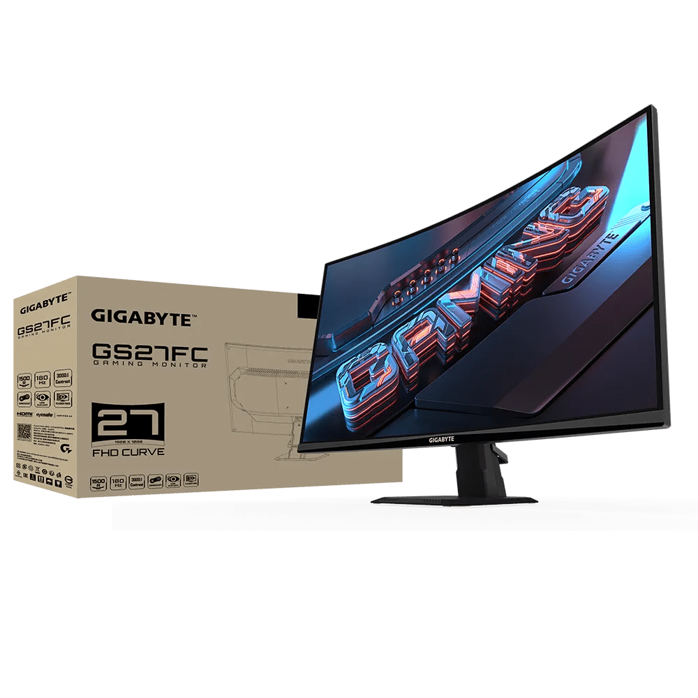 GAMING MONITOR GIGABYTE 27" GS27FC - SMART BUSINESS
