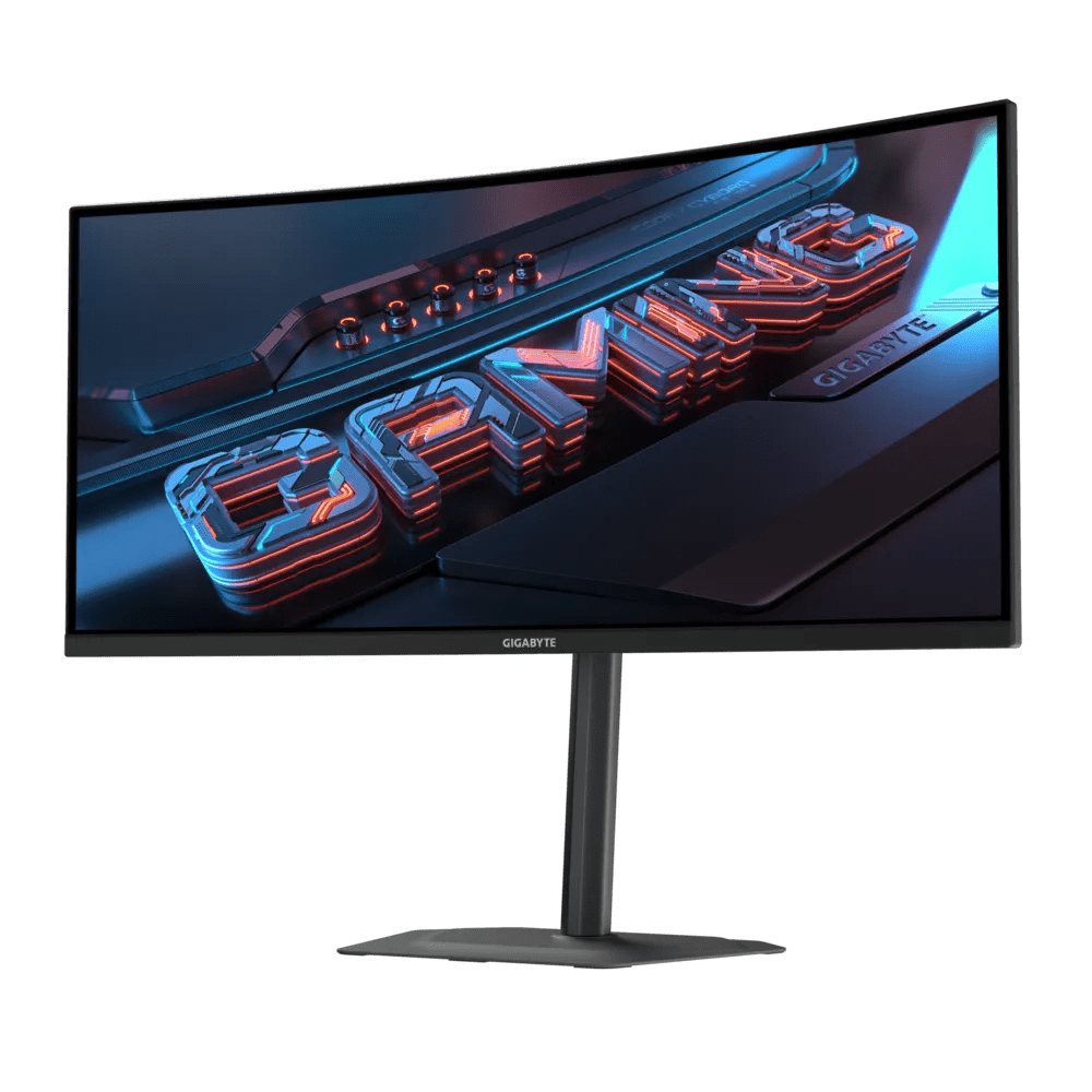 GIGABYTE GS34WQCA – MONITOR ULTRAPANORÁMICO 34″ CURVO (1500R), VA WQHD 3440×1440, 120 HZ (OC 135 HZ), 1 MS MPRT, FREESYNC PREMIUM, HDR, OSD SIDEKICK ERGONÓMICO GS34WQCA - SMART BUSINESS